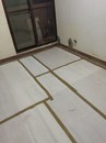 室內施工前地板防護